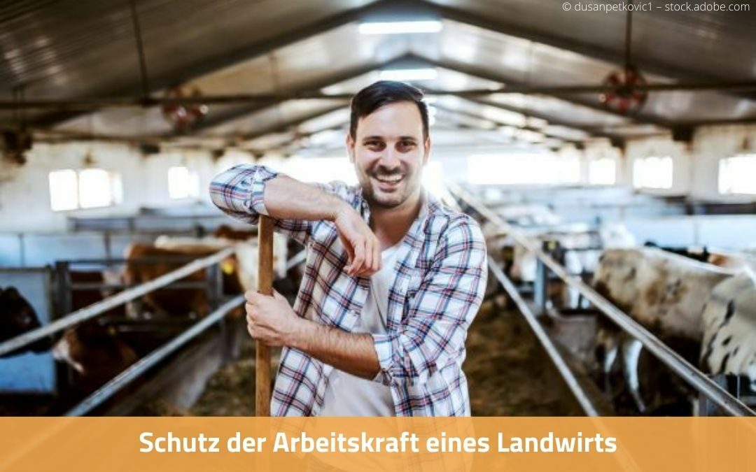 Schutz der Arbeitskraft eines Landwirts