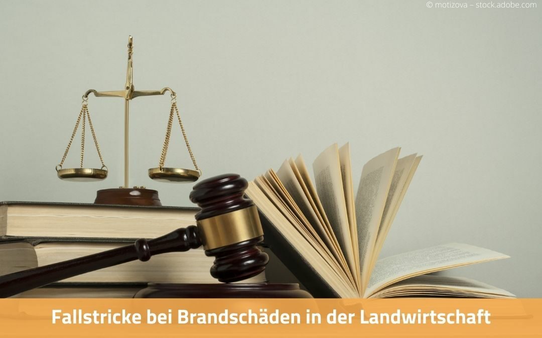 Brandschäden in der Landwirtschaft